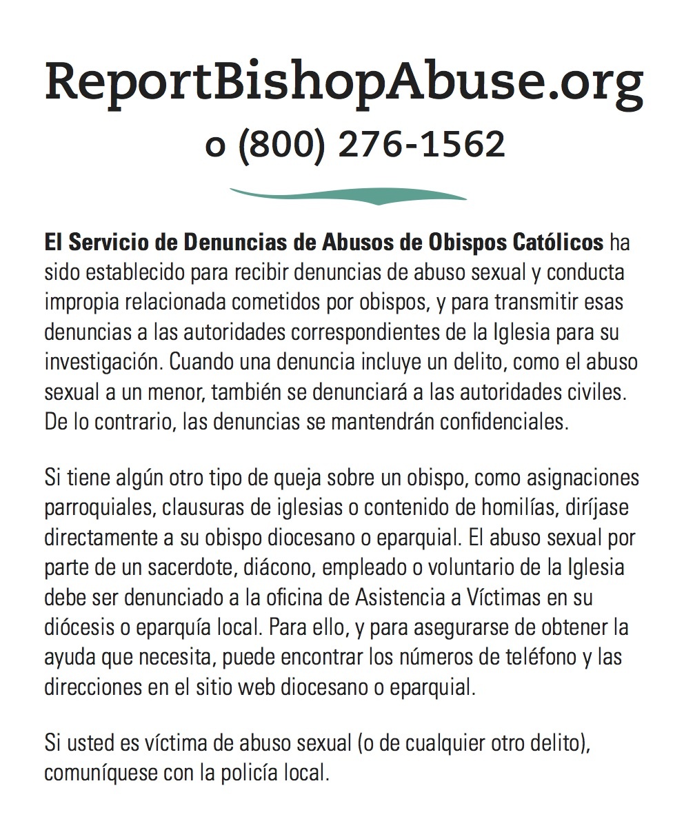 Safe Environment Diocese of Covington