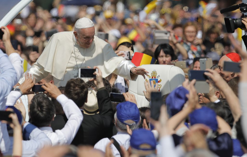Pope Francis' Photo during WYD 2