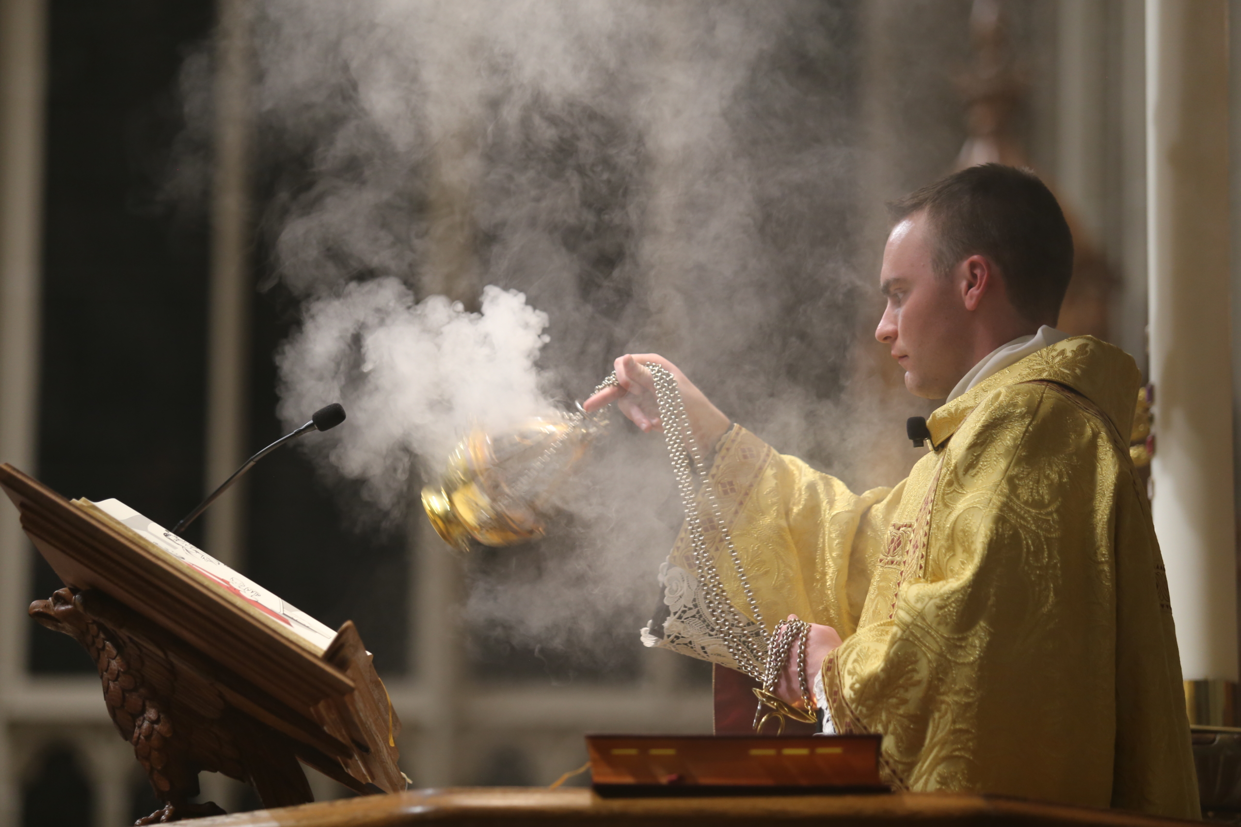Sawdust and Incense: Worlds That Shape a Priest