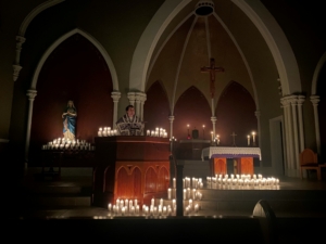 Candlelight Mass, Sts. Boniface and James, Ludlow