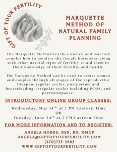 Gift of your Fertility 2025 NFP