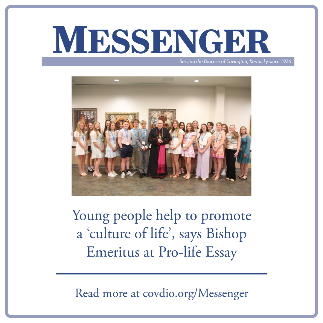 Young people help to promote a ‘culture of life’, says Bishop Emeritus ...